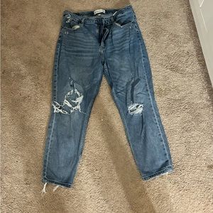 Abercrombie Curve Love Mom jeans